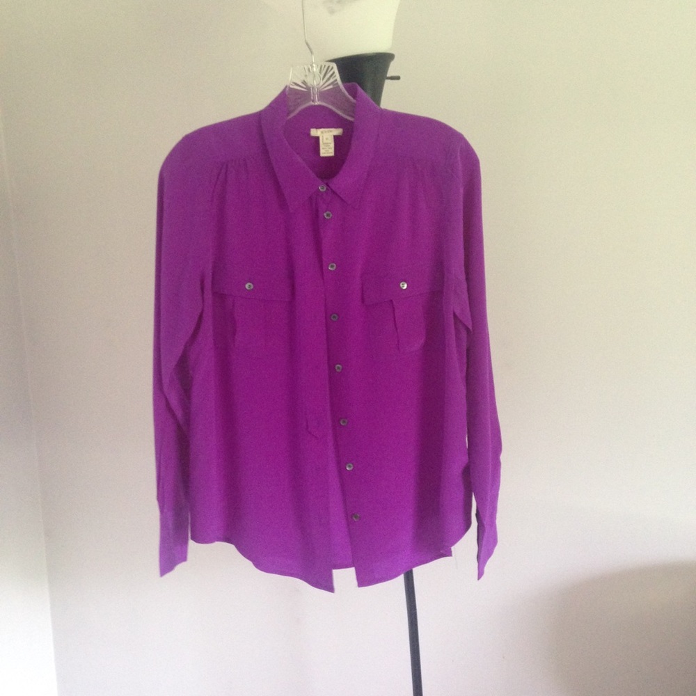 JCrew Silk Blouse